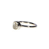 Zilveren ring Herkimer diamant facet maat 17 | ovaal 0,6 x 0,5 cm Zilveren ring Herkimer diamant facet maat 17 | ovaal 0,6 x 0,5 cm