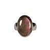 Zilveren ring labradoriet (paars) maat 17 | ovaal 1,8 x 1,2 cm Zilveren ring labradoriet (paars) maat 17 | ovaal 1,8 x 1,2 cm
