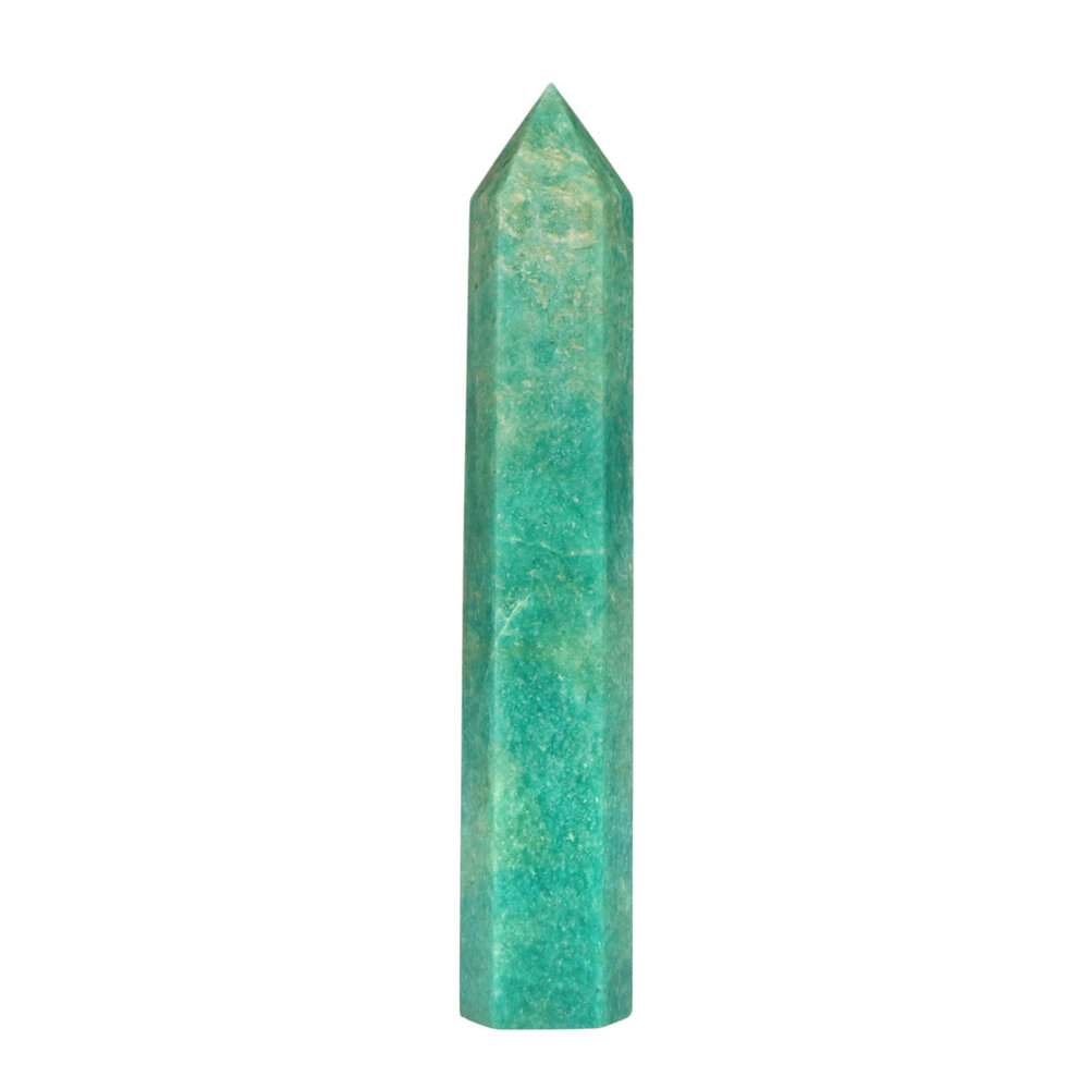 Amazoniet geslepen punt 19,5 x 3,5 x 3,3 cm | 467 gram Amazoniet geslepen punt 19,5 x 3,5 x 3,3 cm | 467 gram