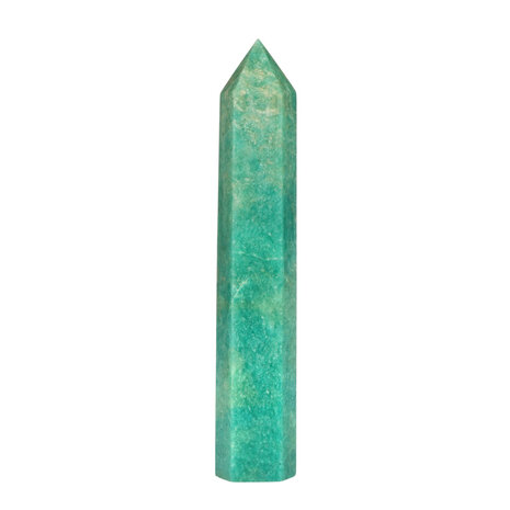 Amazoniet geslepen punt 19,5 x 3,5 x 3,3 cm | 467 gram Amazoniet geslepen punt 19,5 x 3,5 x 3,3 cm | 467 gram