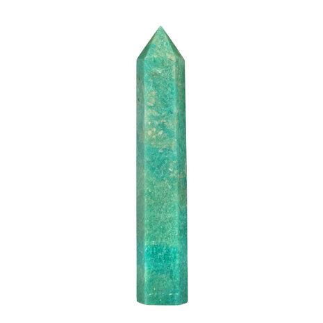 Amazoniet geslepen punt 19,5 x 3,5 x 3,3 cm | 467 gram Amazoniet geslepen punt 19,5 x 3,5 x 3,3 cm | 467 gram