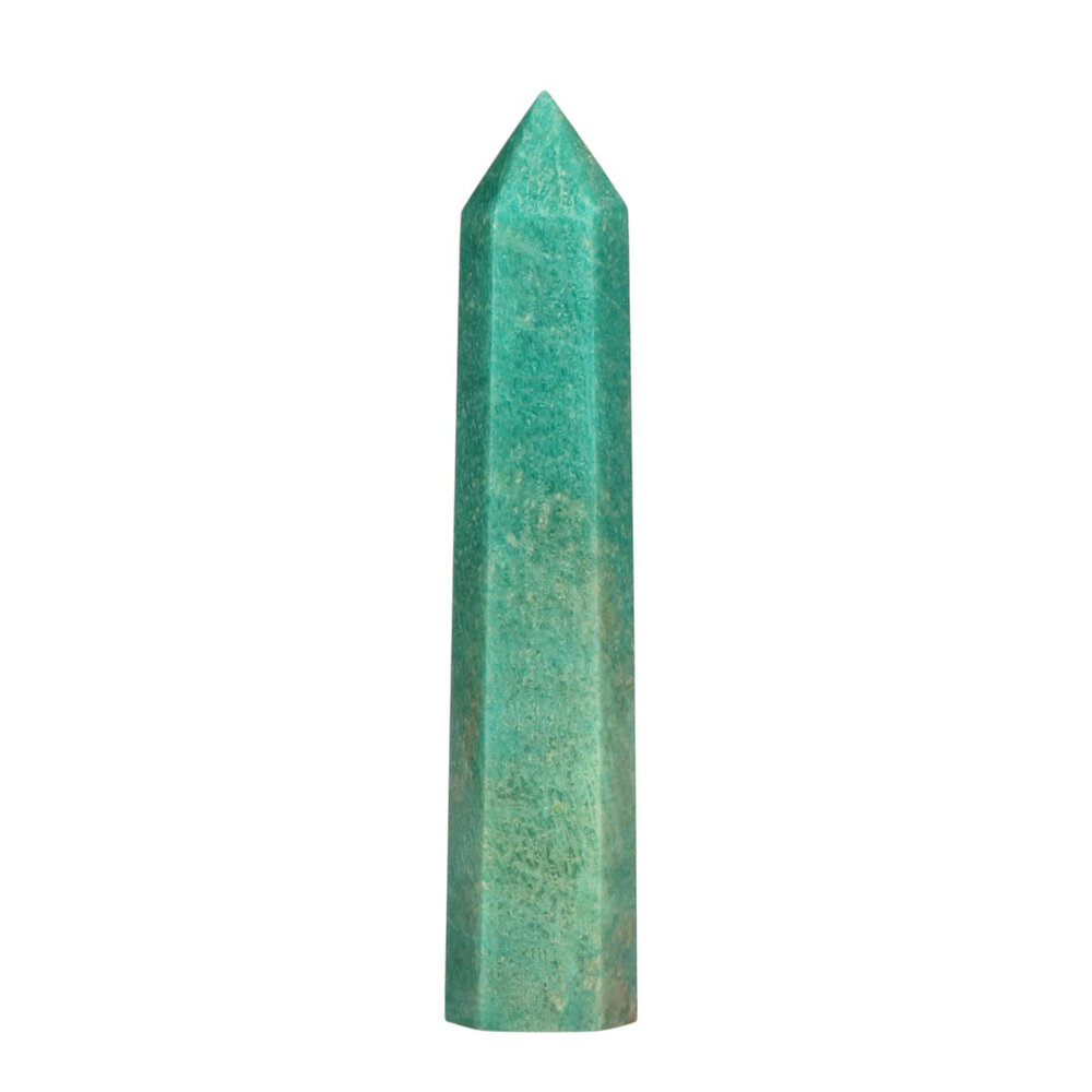 Amazoniet geslepen punt 18,2 x 3,9 x 3,3 cm | 421 gram