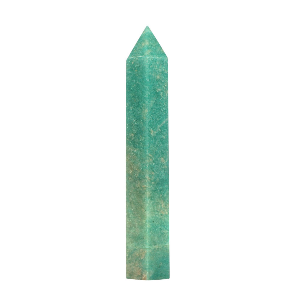 Amazoniet geslepen punt 18,2 x 3,9 x 3,3 cm | 421 gram