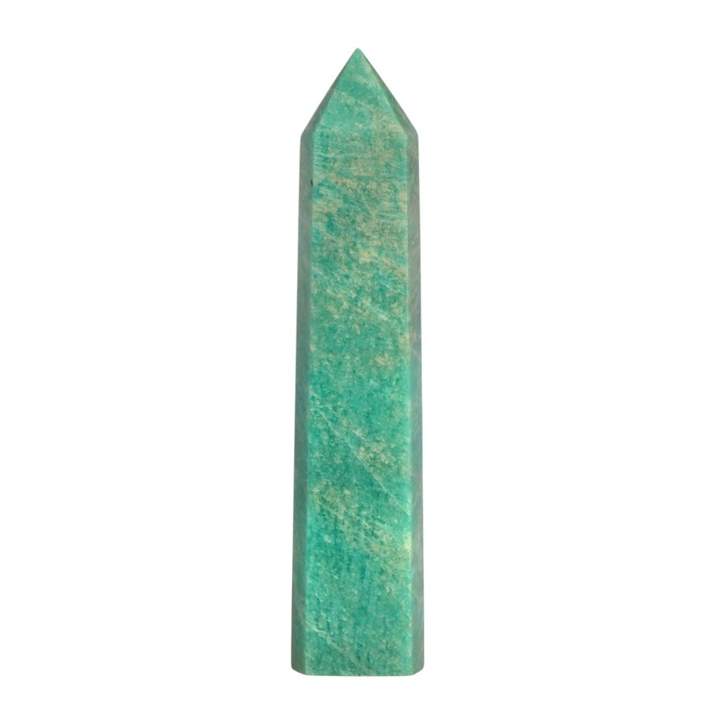 Amazoniet geslepen punt 19,3 x 4,3 x 3,8 cm | 672 gram