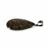 Zilveren hanger labradoriet | druppel 3,6 x 1,9 cm Zilveren hanger labradoriet | druppel 3,6 x 1,9 cm