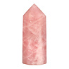 Rozenkwarts punt geslepen A-kwaliteit 20 x 7 x 6,7 cm | 1961 gram