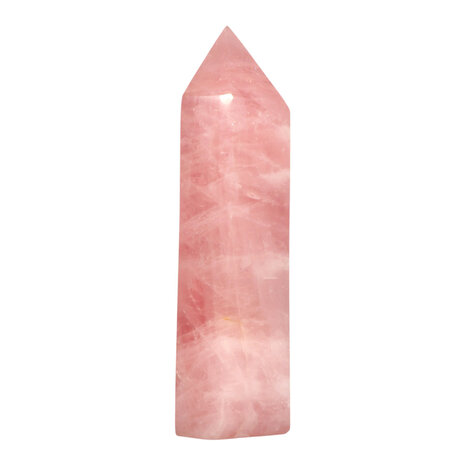 Rozenkwarts punt geslepen A-kwaliteit 24,9 x 7 x 6,1 cm | 2198 gram Rozenkwarts punt geslepen A-kwaliteit 24,9 x 7 x 6,1 cm | 2198 gram