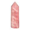Rozenkwarts punt geslepen A-kwaliteit 24,9 x 7 x 6,1 cm | 2198 gram Rozenkwarts punt geslepen A-kwaliteit 24,9 x 7 x 6,1 cm | 2198 gram
