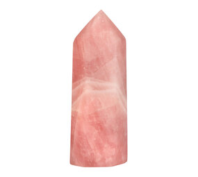 Rozenkwarts punt geslepen A-kwaliteit 21,4 x 8,4 x 7 cm | 2258 gram Rozenkwarts punt geslepen A-kwaliteit 21,4 x 8,4 x 7 cm | 2258 gram