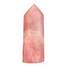 Rozenkwarts punt geslepen A-kwaliteit 21,4 x 8,4 x 7 cm | 2258 gram Rozenkwarts punt geslepen A-kwaliteit 21,4 x 8,4 x 7 cm | 2258 gram