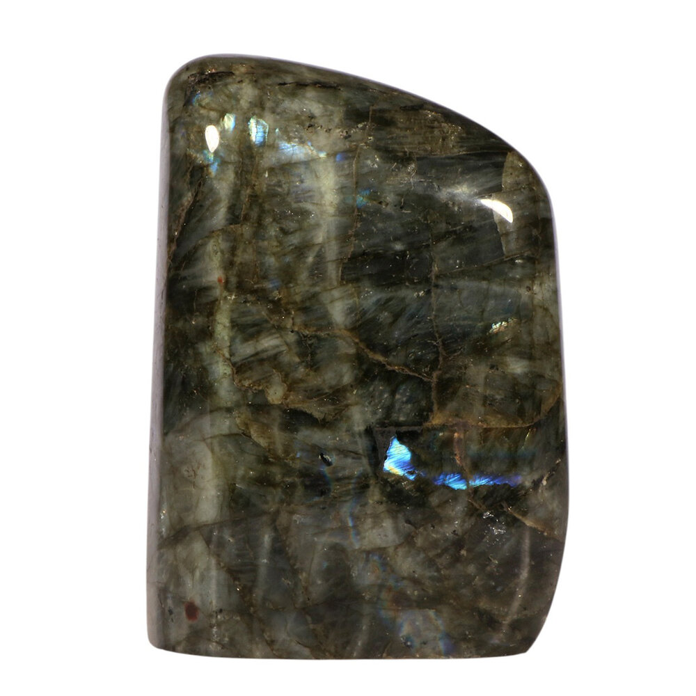 Labradoriet A-kwaliteit sculptuur 13,5 x 9,5 x 5,4 cm | 1136 gram Labradoriet A-kwaliteit sculptuur 13,5 x 9,5 x 5,4 cm | 1136 gram