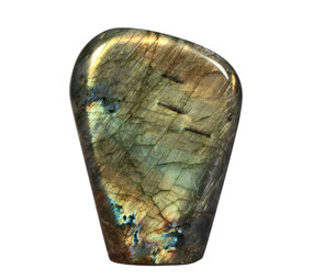 Labradoriet A-kwaliteit sculptuur 12,5 x 8,5 x 5 cm | 1163 gram Labradoriet A-kwaliteit sculptuur 12,5 x 8,5 x 5 cm | 1163 gram
