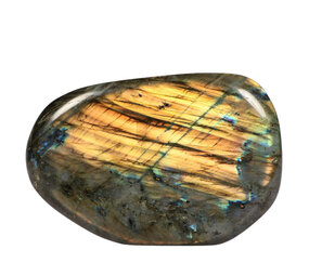 Labradoriet A-kwaliteit sculptuur 9,7 x 14,3 x 4,5 cm | 1224 gram Labradoriet A-kwaliteit sculptuur 9,7 x 14,3 x 4,5 cm | 1224 gram
