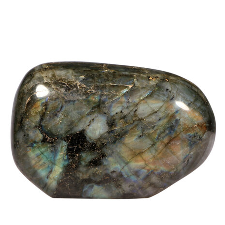 Labradoriet A-kwaliteit sculptuur 9,7 x 14,3 x 4,5 cm | 1224 gram Labradoriet A-kwaliteit sculptuur 9,7 x 14,3 x 4,5 cm | 1224 gram