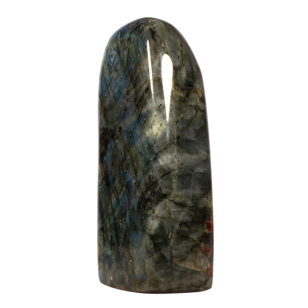 Labradoriet A-kwaliteit sculptuur 16,9 x 7,7 x 4,8 cm | 1357 gram Labradoriet A-kwaliteit sculptuur 16,9 x 7,7 x 4,8 cm | 1357 gram
