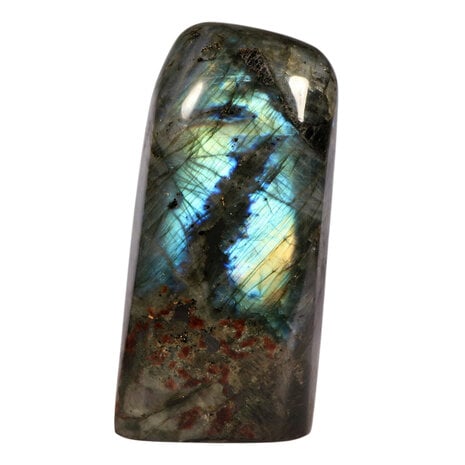 Labradoriet A-kwaliteit sculptuur 16,9 x 7,7 x 4,8 cm | 1357 gram Labradoriet A-kwaliteit sculptuur 16,9 x 7,7 x 4,8 cm | 1357 gram
