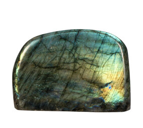 Labradoriet A-kwaliteit sculptuur 10,2 x 14 x 5,3 cm | 1438 gram Labradoriet A-kwaliteit sculptuur 10,2 x 14 x 5,3 cm | 1438 gram