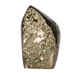 Pyriet A-kwaliteit sculptuur 8,9 x 6,2 x 4,2 cm | 562 gram Pyriet A-kwaliteit sculptuur 8,9 x 6,2 x 4,2 cm | 562 gram