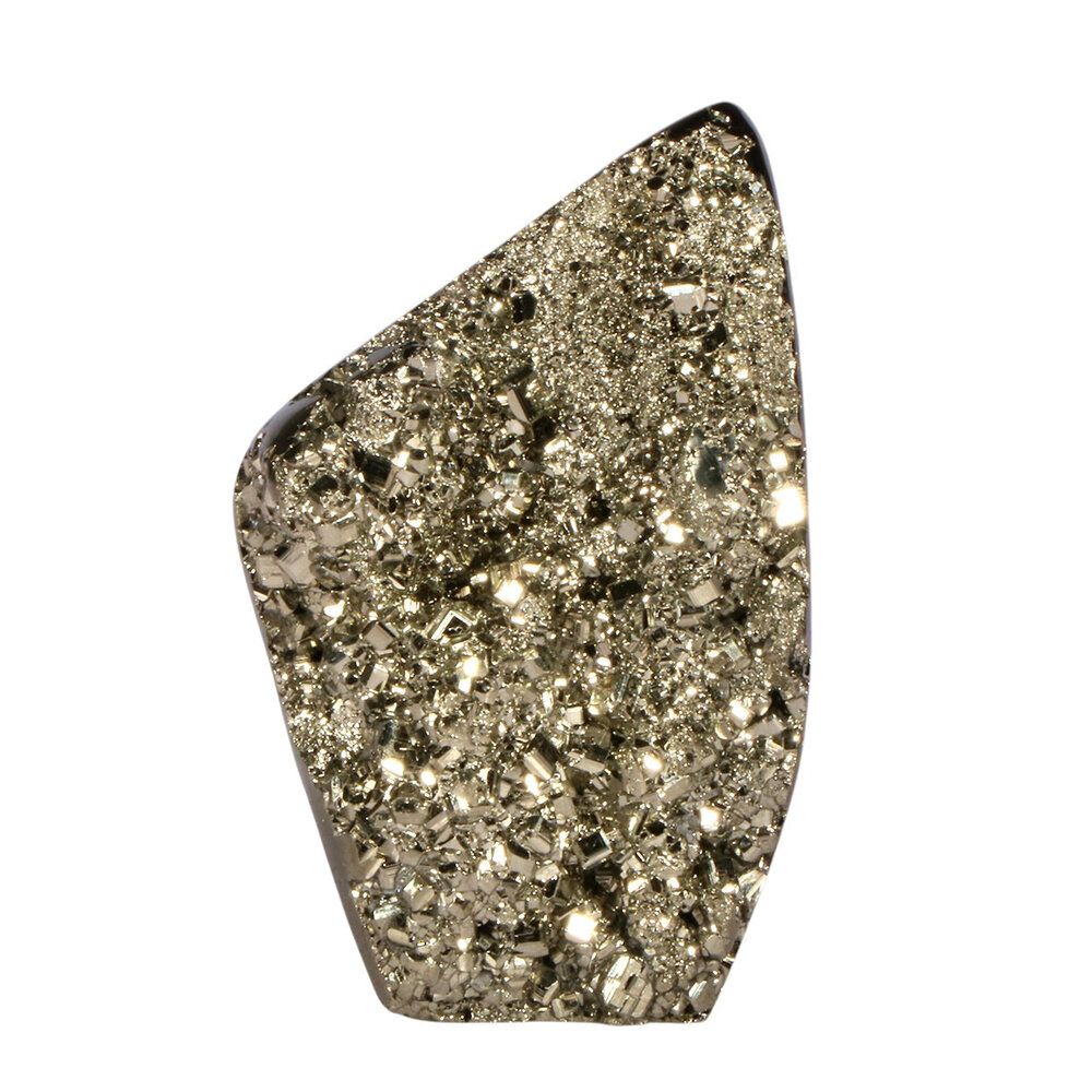 Pyriet A-kwaliteit sculptuur 7,9 x 4,9 x 4,6 cm | 314 gram Pyriet A-kwaliteit sculptuur 7,9 x 4,9 x 4,6 cm | 314 gram