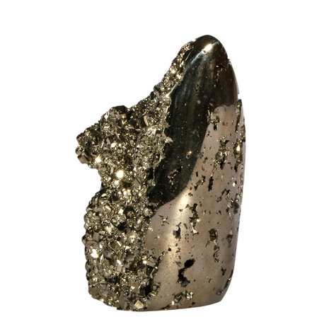 Pyriet A-kwaliteit sculptuur 7,9 x 4,9 x 4,6 cm | 314 gram Pyriet A-kwaliteit sculptuur 7,9 x 4,9 x 4,6 cm | 314 gram