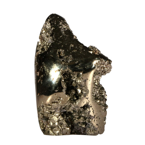 Pyriet A-kwaliteit sculptuur 7,9 x 4,9 x 4,6 cm | 314 gram Pyriet A-kwaliteit sculptuur 7,9 x 4,9 x 4,6 cm | 314 gram