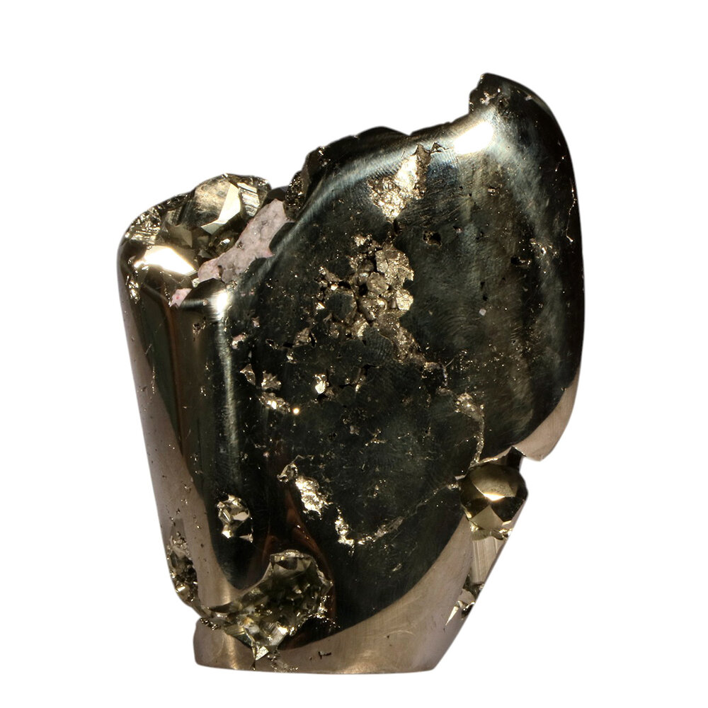 Pyriet A-kwaliteit sculptuur 8,1 x 6,5 x 3,4 cm | 387 gram Pyriet A-kwaliteit sculptuur 8,1 x 6,5 x 3,4 cm | 387 gram
