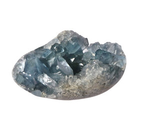 Celestien A-kwaliteit edelsteen ei 13,6 x 8,5 x 6,3 cm | 1457 gram Celestien A-kwaliteit edelsteen ei 13,6 x 8,5 x 6,3 cm | 1457 gram