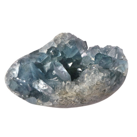 Celestien A-kwaliteit edelsteen ei 13,6 x 8,5 x 6,3 cm | 1457 gram Celestien A-kwaliteit edelsteen ei 13,6 x 8,5 x 6,3 cm | 1457 gram