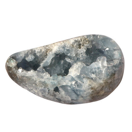 Celestien A-kwaliteit edelsteen ei 14,4 x 8,4 x 6,5 cm | 1616 gram Celestien A-kwaliteit edelsteen ei 14,4 x 8,4 x 6,5 cm | 1616 gram