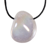 Amethist angel aura hanger getrommeld doorboord Amethist angel aura hanger getrommeld doorboord