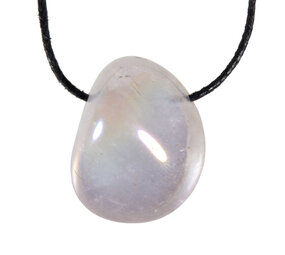 Amethist angel aura hanger getrommeld doorboord Amethist angel aura hanger getrommeld doorboord