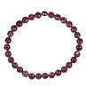 Lepidoliet armband met 14k gouden kraal | 6 mm Lepidoliet armband met 14k gouden kraal | 6 mm