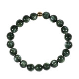 Serafiniet armband met 14k gouden kraal | 8 mm