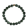 Serafiniet armband met 14k gouden kraal | 8 mm Serafiniet armband met 14k gouden kraal | 8 mm
