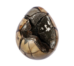 Septarie edelsteen ei A-kwaliteit met deksel 11,4 x 9,6 cm | 1539 gram Septarie edelsteen ei A-kwaliteit met deksel 11,4 x 9,6 cm | 1539 gram