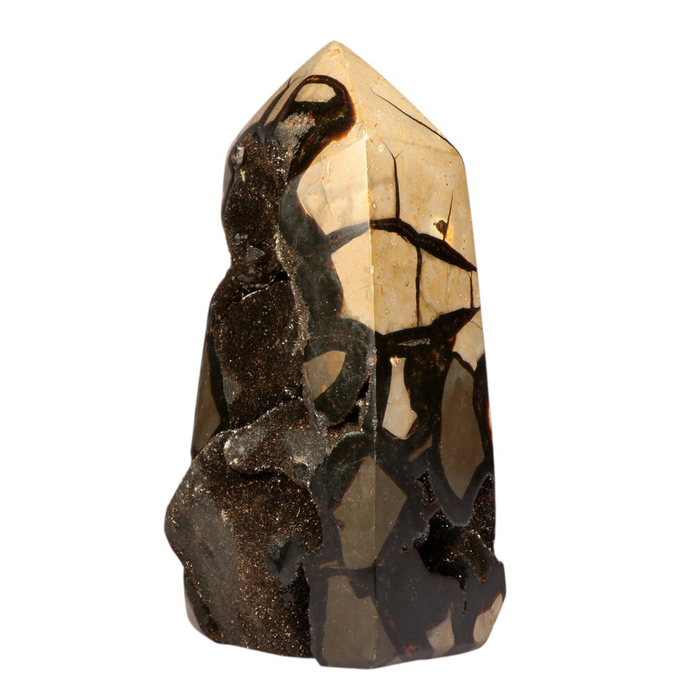 Septarie edelsteen A-kwaliteit punt 20,6 x 11,2 x 9 cm | 3405 gram