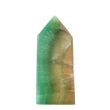 Fluoriet (multi) obelisk 8,5 - 9,5 cm