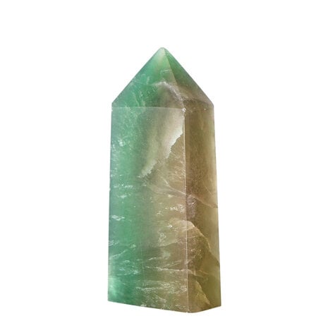 Fluoriet (multi) obelisk 8,5 - 9,5 cm Fluoriet (multi) obelisk 8,5 - 9,5 cm