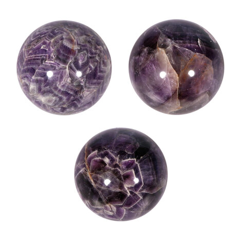 Amethist (Chevron) bol 55 - 60 mm Amethist (Chevron) bol 55 - 60 mm
