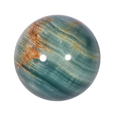 Aragoniet (blauw) bol 60 - 65 mm Aragoniet (blauw) bol 60 - 65 mm