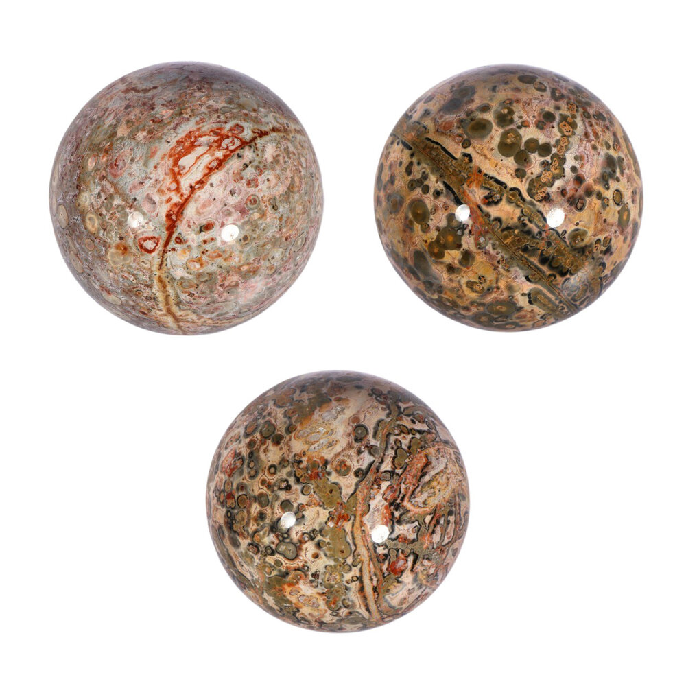 Jaspis (luipaard) bol 60 - 65 mm Jaspis (luipaard) bol 60 - 65 mm