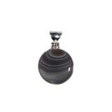 Zilveren hanger agaat (Botswana) | rond 1,8 cm Zilveren hanger agaat (Botswana) | rond 1,8 cm