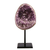 Amethist cluster op standaard 13 x 10,5 x 9,7 cm | 1300 gram Amethist cluster op standaard 13 x 10,5 x 9,7 cm | 1300 gram