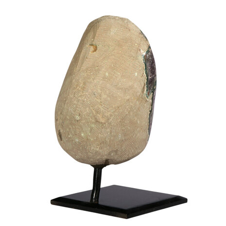 Amethist cluster op standaard 13,1 x 9,4 x 9,7 cm | 2192 gram Amethist cluster op standaard 13,1 x 9,4 x 9,7 cm | 2192 gram