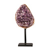 Amethist geode op standaard 10,5 x 8 x 4.5 cm | 817 gram Amethist geode op standaard 10,5 x 8 x 4.5 cm | 817 gram