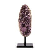 Amethist cluster op standaard 14,5 x 6 x 6,5 cm | 1217 gram Amethist cluster op standaard 14,5 x 6 x 6,5 cm | 1217 gram