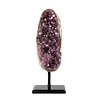 Amethist cluster op standaard 14,5 x 6 x 6,5 cm | 1217 gram Amethist cluster op standaard 14,5 x 6 x 6,5 cm | 1217 gram
