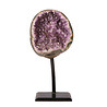 Amethist cluster op standaard 10,5 x 9 x 4,5 cm | 971 gram Amethist cluster op standaard 10,5 x 9 x 4,5 cm | 971 gram