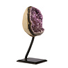 Amethist cluster op standaard 10,5 x 9 x 4,5 cm | 971 gram Amethist cluster op standaard 10,5 x 9 x 4,5 cm | 971 gram
