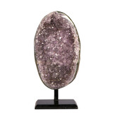 Amethist cluster op standaard 14 x 8 x 6 cm | 1049 gram